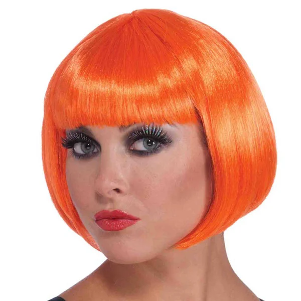 Wig Neon Bob Orange — image 2 of 2