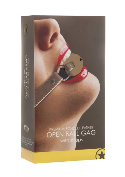 Open Ball Gag - Mocca — image 9 of 9
