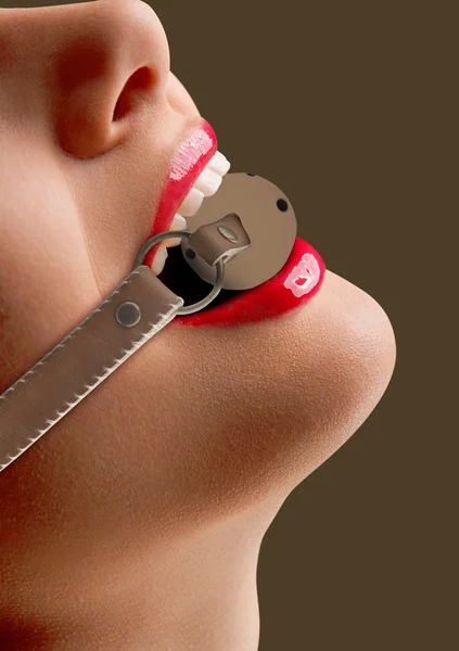 Open Ball Gag - Mocca — image 7 of 9