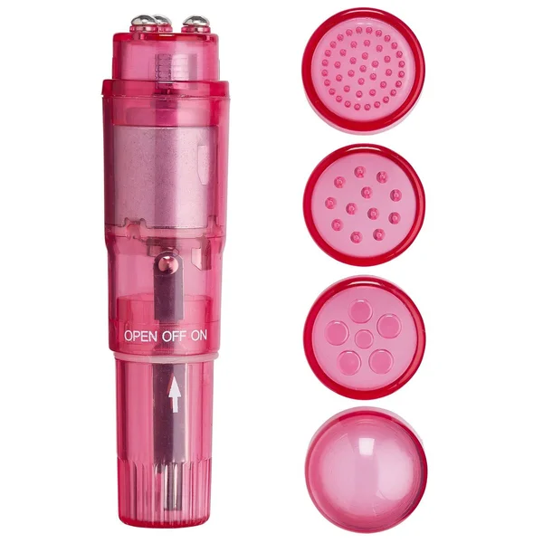 Cloud 9 - Mini Massager Pocket Rocket Pink with 4 Attachments — image 19 of 20