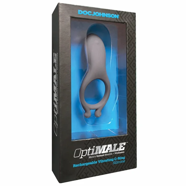 OptiMale - Rechargeable Vib C-Ring Slate — image 4 of 4
