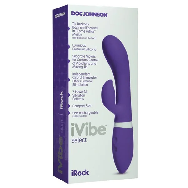 Doc Johnson Purple iVibe Select iRock Vibrator — image 5 of 6