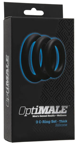 OptiMale C Ring Kit Thick - Black — image 3 of 4