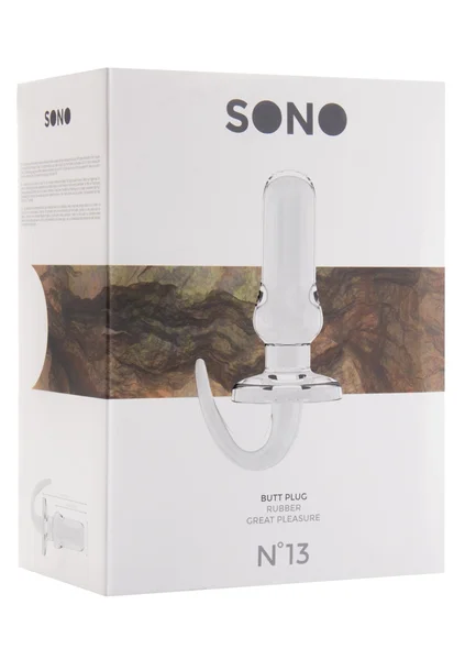 Sono No.13 - Butt Plug - 6 Inch - Transparent — image 6 of 6