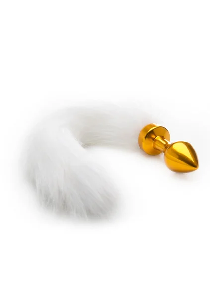White Tail Buttplug - Gold — image 3 of 3