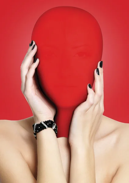 Subjugation Mask - Red — image 3 of 4