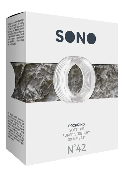 Sono No.42 - Cockring - Translucent — image 9 of 9