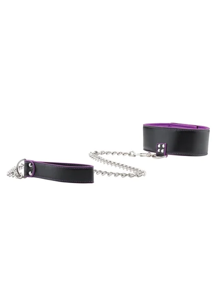 Reversible Collar with Leash - Purple — image 10 of 12