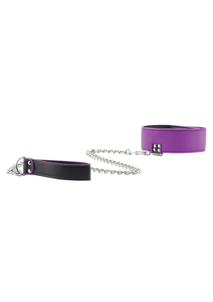 Reversible Collar with Leash - Purple — image 11 of 12