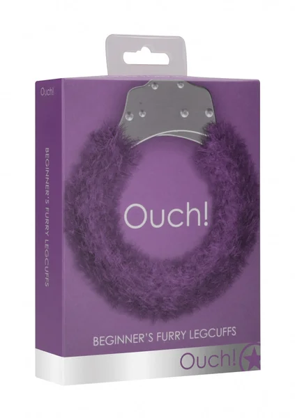 Beginner's Legcuffs Furry - Purple — image 4 of 4