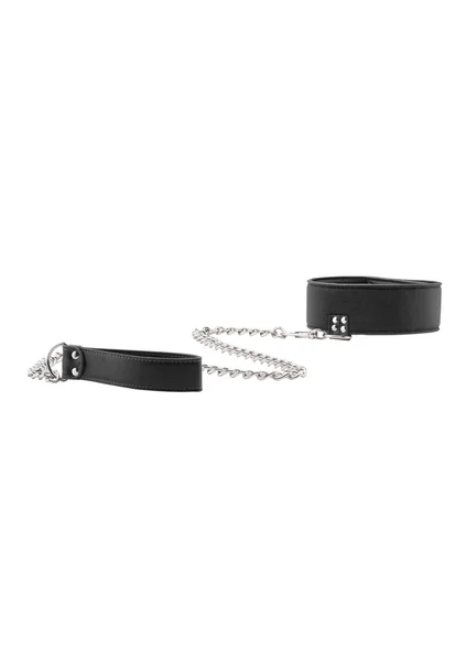 Reversible Collar with Leash - Black — image 11 of 12