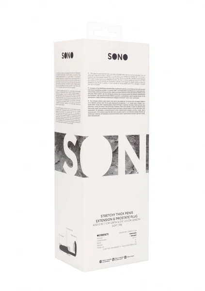 Sono No.38 - Stretchy Penis Extension and Plug - Black — image 9 of 9