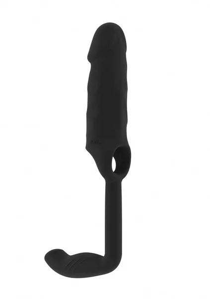 Sono No.38 - Stretchy Penis Extension and Plug - Black — image 7 of 9
