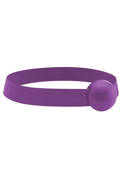 Elastic Ball Gag - Purple — image 5 of 6