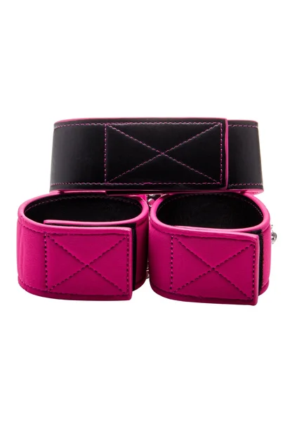 Reversible Collar and Wrist Cuffs - Pink — image 10 of 12