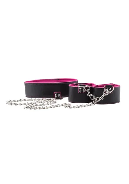 Reversible Collar and Wrist Cuffs - Pink — image 12 of 12