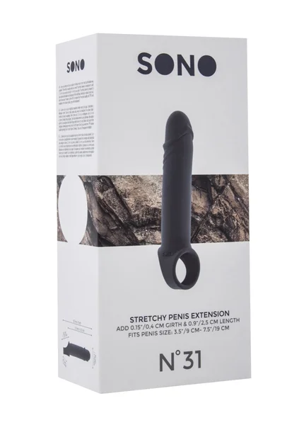 Sono No.31  - Stretchy Penis Extension - Grey — image 9 of 9