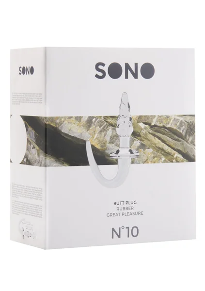 Sono No.10 - Butt Plug - 4 Inch - Transparent — image 6 of 6