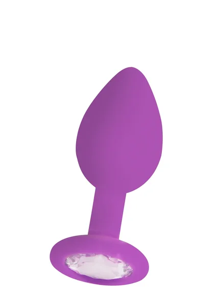 Regular Diamond Butt Plug - Purple — image 4 of 5
