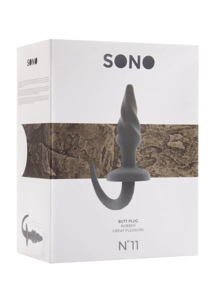 Sono No.11 - Butt Plug - 6 Inch - Grey — image 6 of 6