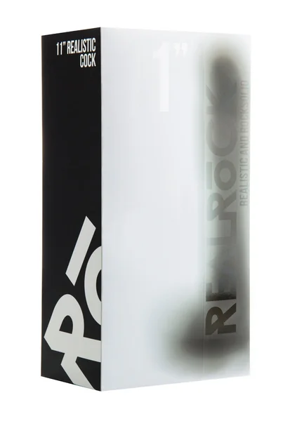 Realistic Cock - 11" - With Scrotum - Black — image 10 of 12