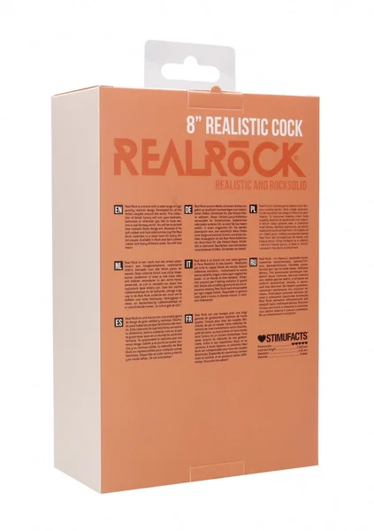 Realistic Cock - 8" - Skin — image 11 of 12