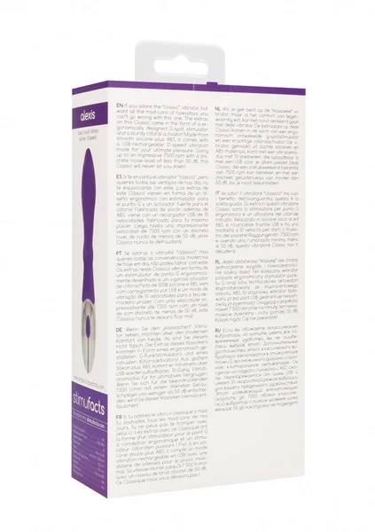 ALEXIS Classic G-spot vibrator - Purple — image 7 of 7