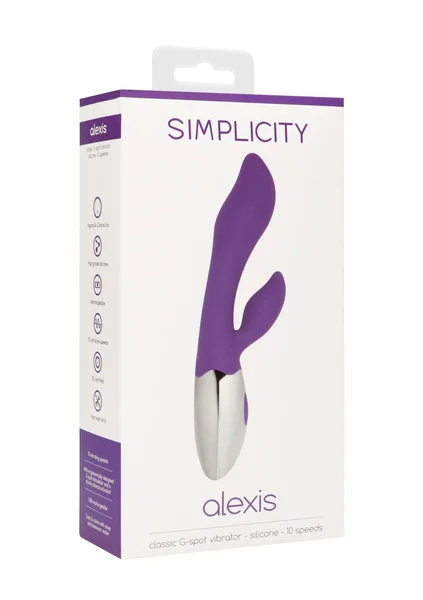 ALEXIS Classic G-spot vibrator - Purple — image 6 of 7
