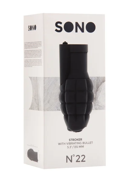 Sono No.22 - Stroker - with vibrating bullet - Grey — image 6 of 6