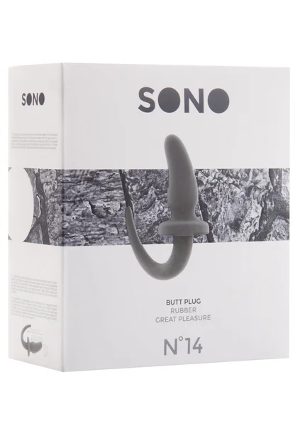 Sono No.14 - Butt Plug - 4 Inch - Grey — image 6 of 6