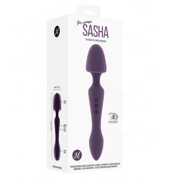 Sasha - Purple Couples Toy Wand — image 6 of 9