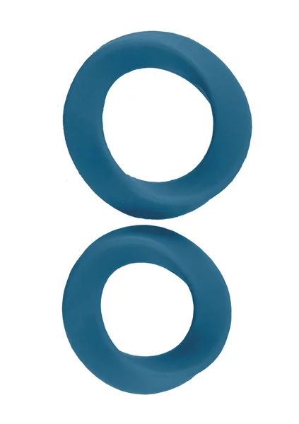 Infinity - L and XL Cockring - Blue — image 7 of 9