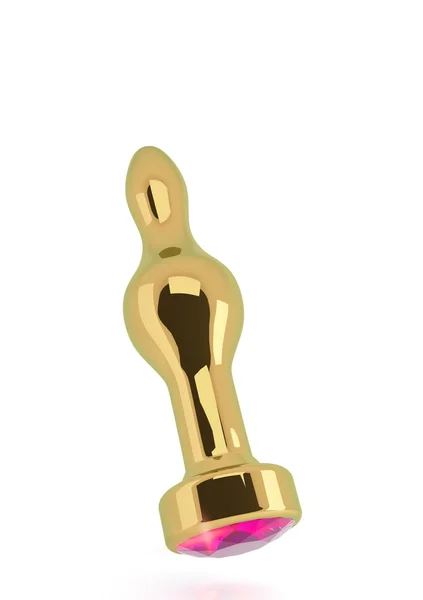 Rich R8 - Gold Plug - 3.5 Inch - Rose Red Sapphire — image 4 of 6
