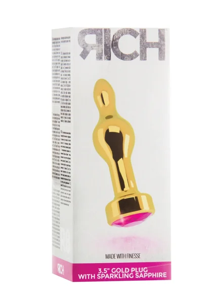 Rich R8 - Gold Plug - 3.5 Inch - Rose Red Sapphire — image 5 of 6
