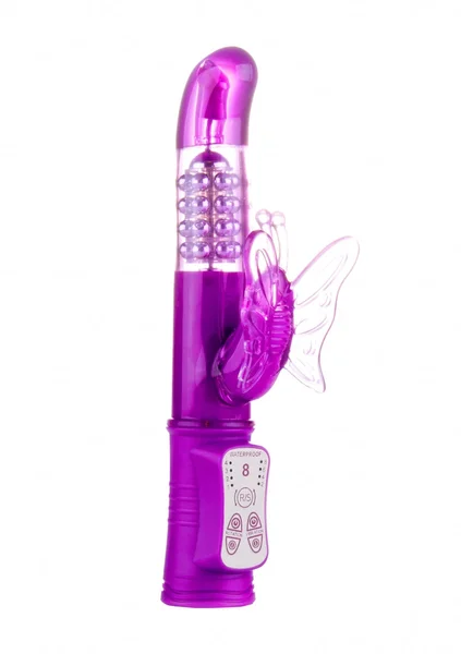 MIMI butterfly vibrator - rotating dual motors - Purple — image 4 of 5