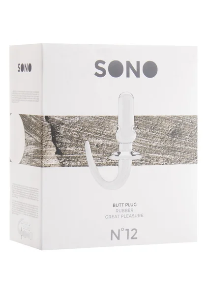 Sono No.12 - Butt Plug - 4 Inch - Transparent — image 6 of 6