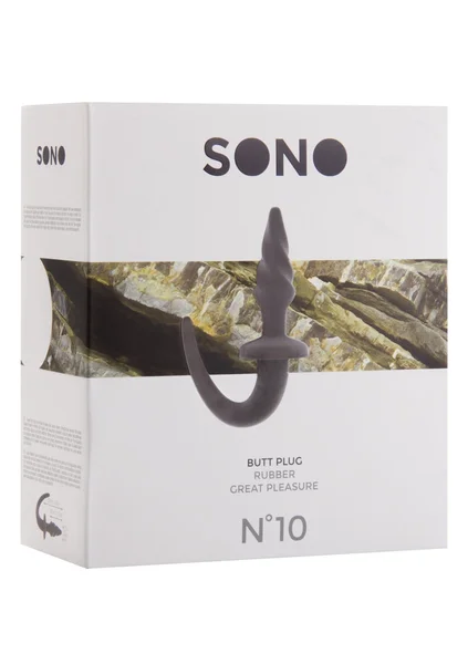 Sono No.10 - Butt Plug - 4 Inch - Grey — image 5 of 5