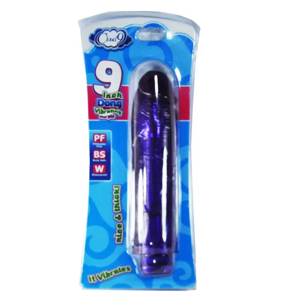 Cloud 9 - Dong Vibrating Purple 9 inch — image 8 of 8