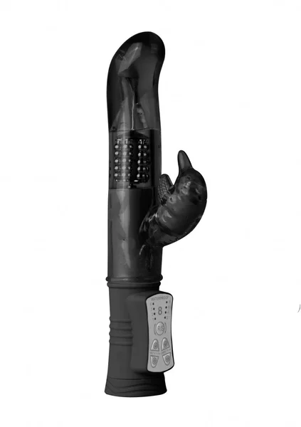 BRIE dolphin vibrator - rotating dual motors - Black — image 5 of 6