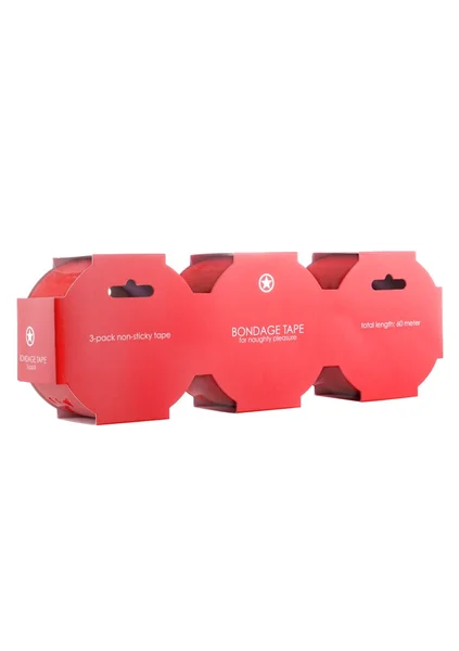 Bondage Tape - 3-pack - Red — image 5 of 5