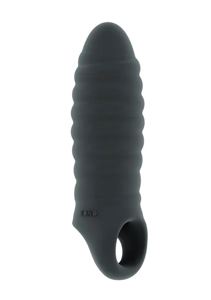 Sono No.36 - Stretchy Thick Penis Extension - Grey — image 7 of 9