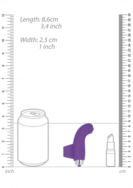 BASILE Finger vibrator - Purple — image 9 of 9
