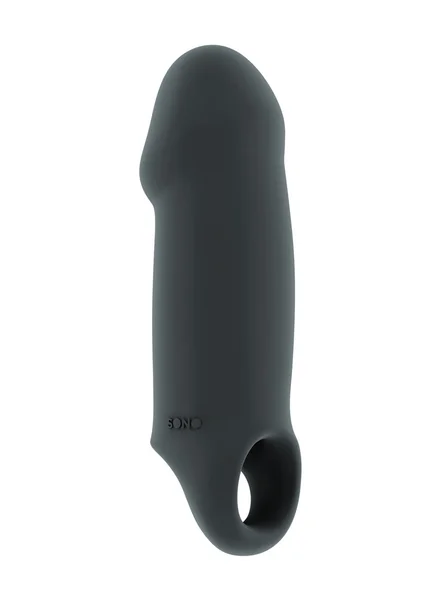 Sono No.37 - Stretchy Thick Penis Extension - Grey — image 7 of 9