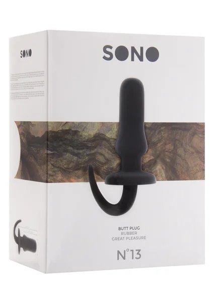 Sono No.13 - Butt Plug - 6 Inch - Black — image 6 of 6
