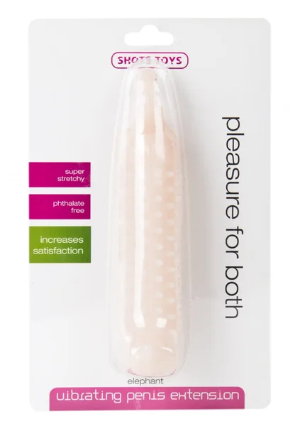 Elephant Vibrating Penis Extension - Skin — image 6 of 6