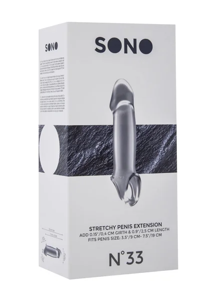Sono No.33 - Stretchy Penis Extension - Translucent — image 8 of 8