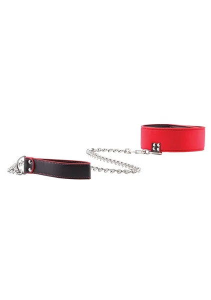 Reversible Collar with Leash - Red — image 9 of 10