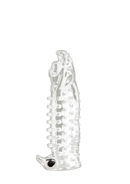 Wagging Dog Vibrating Penis Extension - Transparent — image 5 of 6
