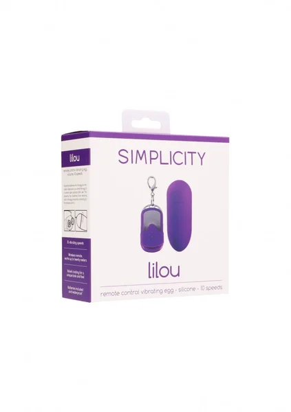 LILOU remote control vibrating egg - Purple — image 5 of 5