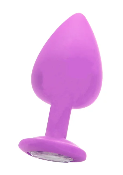 Extra Large Diamond Butt Plug - Purple — image 5 of 6